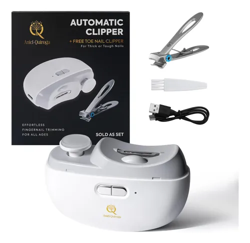 Cortauñas Eléctrico Aniel-quiroga Automático Con Clip Gratis