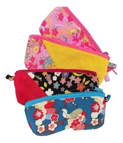Cartuchera Monedero Porta Cosmeticos Maquillaje Bijou X 3