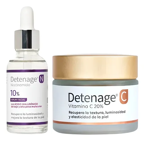 Detenage Crema En Cápsulas Anti Arrugas 30 Un + N Serum 30m Todo Tipo De Piel Día/noche