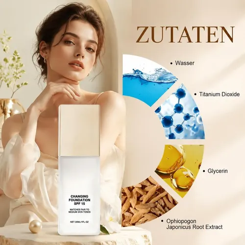 Base Colorizante Coreana 2 En 1 Ilmakage Para Piel Madura