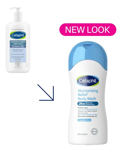 Gel De Baño Hidratante Cetaphil De 500 Ml Con Manteca De Kar