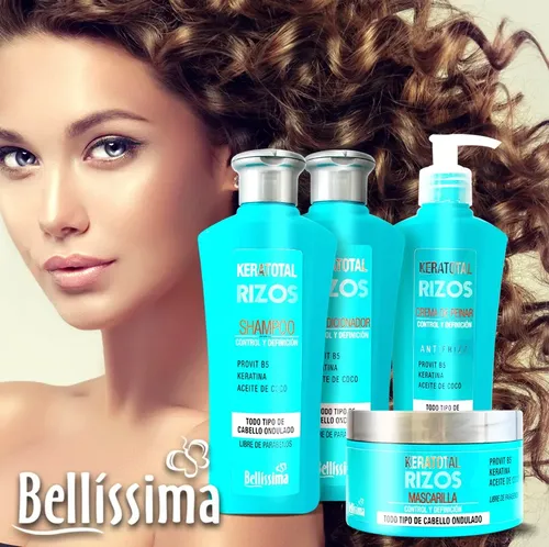 Crema De Peinar Keratotal Rizos Rulos X 270 Ml – Bellissima