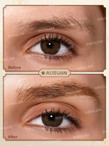 Frida Kahlo X Sheglam Lápiz Líquido Para Cejas Color Auburn