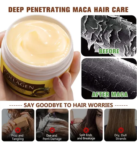 Mascarilla Capilar De Colágeno Repara Y Hidrata Cabello
