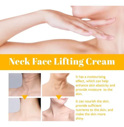 Crema Para Estirar El Cuello Y La Cara, Gel Tónico, Humectan