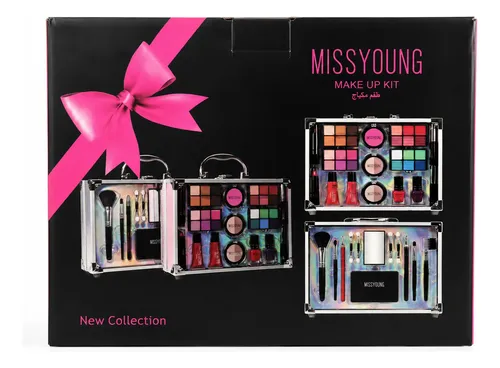 Set De Maquillaje Miss Young Kit De Maquillaje Completo 50pz