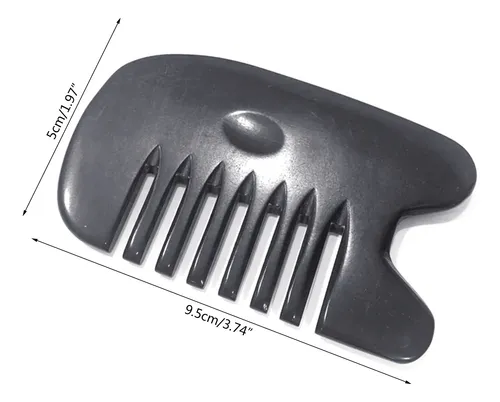 Herramienta De Masaje Gua Sha Con Cuerno De Búfalos De Agua