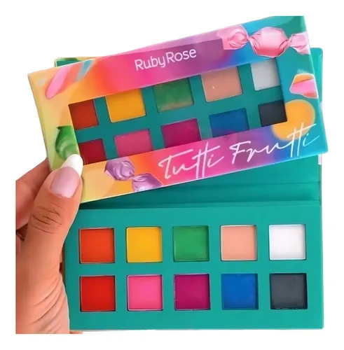 Paleta De Sombras Tutti Frutti Color De La Sombra Mixto