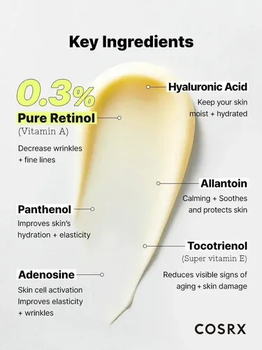 I Crema Y Retinol Rr Rr Cosrx, 0.67 Onzas, Crema Y Envío Y