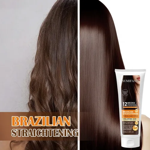 Crema Alisadora Brasilera: 12 Semanas De Brillo Y Suavidad