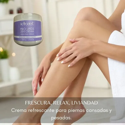 Crema Piernas Relajante Idraet Pro Legs Zen Masajes 500g