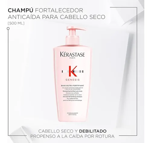 Kerastase Genesis Bain Nutri 500ml Anti Caida Fuerza Nutre