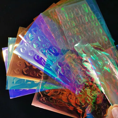 Stickers Aurora X6 Planchas Efecto Hielo Decoracion De Uñas