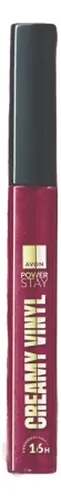Lápiz labial líquido Avon Creamy Vinyl Magenta Fascinante