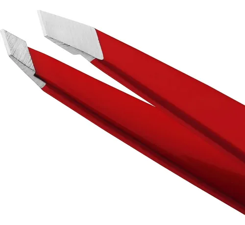 Pinzas De Cejas Tweezerman Slant Signature Red