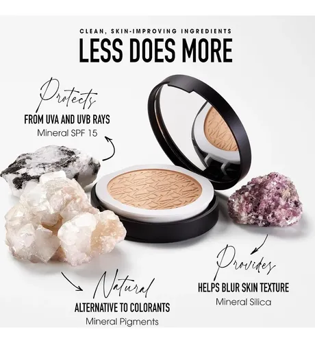 Base En Polvo Mineral Spf 15 Bare Minerals Au Neutral Tan 21