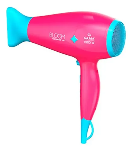 Secador Pelo Ga.ma Bloom Colors Diamond Iónico Difusor