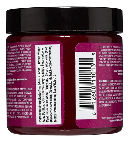 Manic Panic Classic Fucsia Shock Tinte Vegano Para Cabello 2