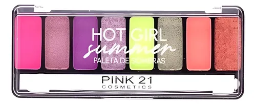 Sombras Hot Girl Summer Pink21 X8