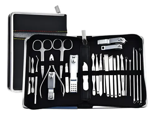 Calidad Superior Set De Manicura Pedicura Pies Manos Acero