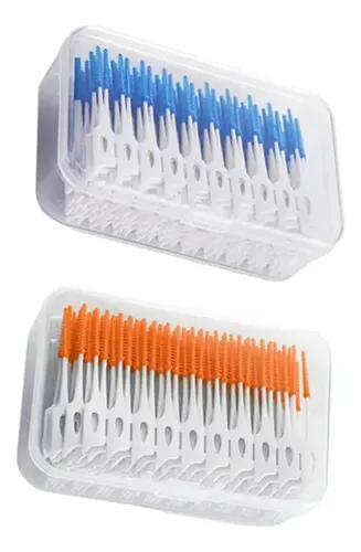 Cepillo Interdental Con 200 Palillos De Silicona ,