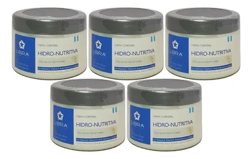 5 Crema Hidronutritiva Regeneradora 250gr. – Libra Cosmetica Fragancia Suave