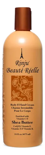 Crema Para Manos Y Cuerpo Rinju Beauté Réelle 480 Ml Manteca