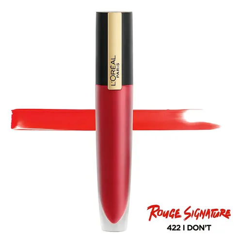 Lápiz Labial Líquido De Loréal Con Efecto Mate Color 422 422 No