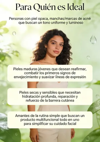 Crema Hidratante Antiedad Y Antioxidante 60ml