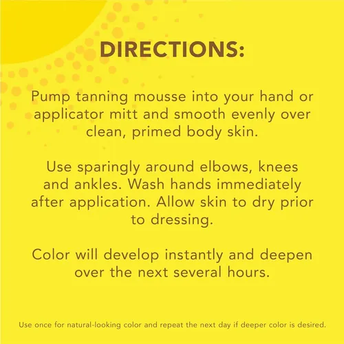 Mousse Solar Corporal Instantáneo Xxjergens Natural Glow, Au