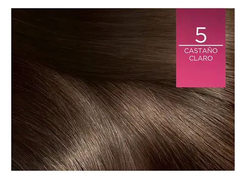 Kit Tintura Permanente L’ Oréal Paris Excellence Creme 5 Castaño Claro