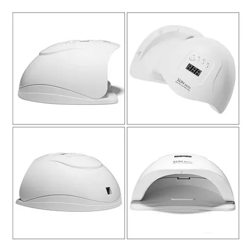 Cabina Uñas Led / Uv Sun 5x Plus 80w Display La Mas Potente