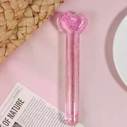 Hielo En Forma De Corazón Para Tratamientos Faciales, Globos