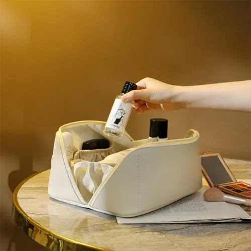 Bolsa De Cosméticos De Viaje De Gran Capacidad Para Maquilla