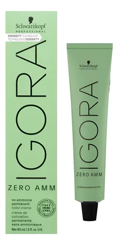 Tintura Igora Zero Amm Ammonia-free Libre De Amoniaco 60ml Tono 7.00