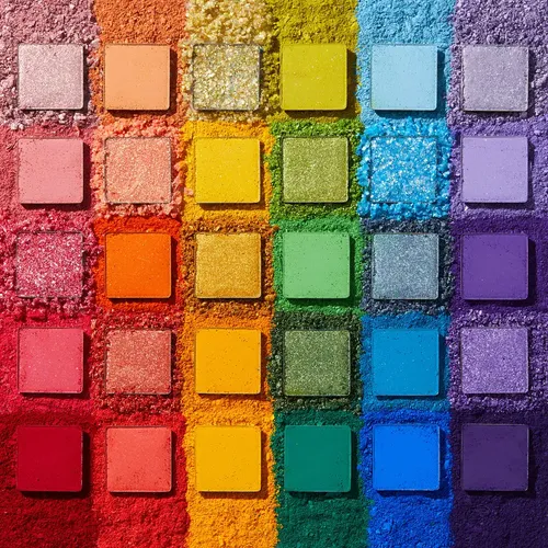 Paleta Sombras ColourPop 30 Tonos Fade Into Hue Brillante Hipoalergénica