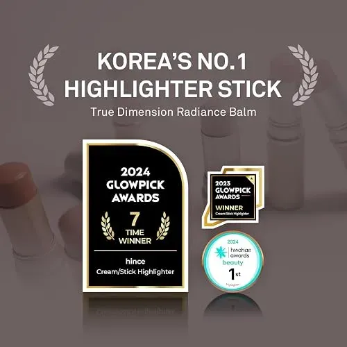Hince True Dimension Radiance Balm Iluminador Coreano Con