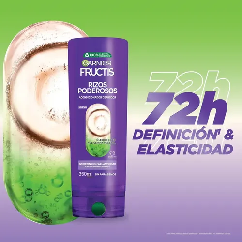 Acondicionador Fructis Rizos Poderosos 350ml