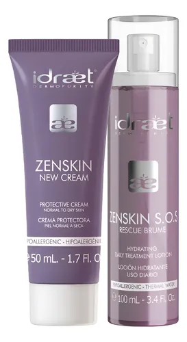 Kit Skincare Para Piel Sensible Rosácea Zenskin Idraet