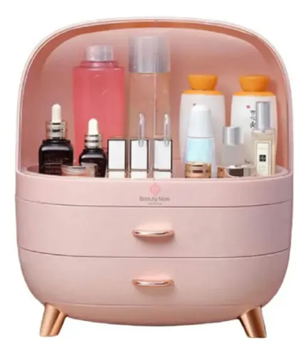 Organizador Porta Cosmeticos – Maquillaje – Makeup – Grande Color Rosa