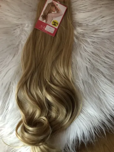 Extensiones Cortinas Rubio Miel Con Reflejos Extra Claros