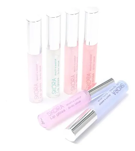 Balsamo Lip Gloss C/glitter Hidratante Brillo Labial Skora