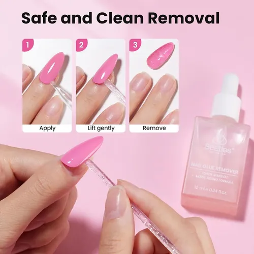 Kit De Uñas En Gel Beetles Flat-x 320pims 16 Tallas