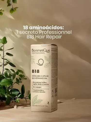 Bonmetique Mascara Bio-reparadora B18 30 Ml