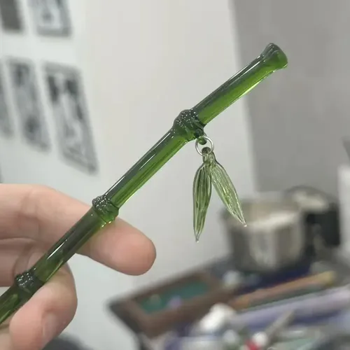 Horquilla Verde De Articulación Para Accesorios De Cabello