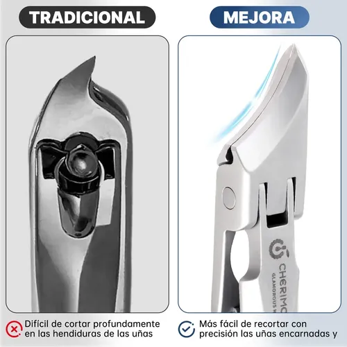 Cortauñas Oblicuo Profesional Cherimoya Para Uñas Encarnadas