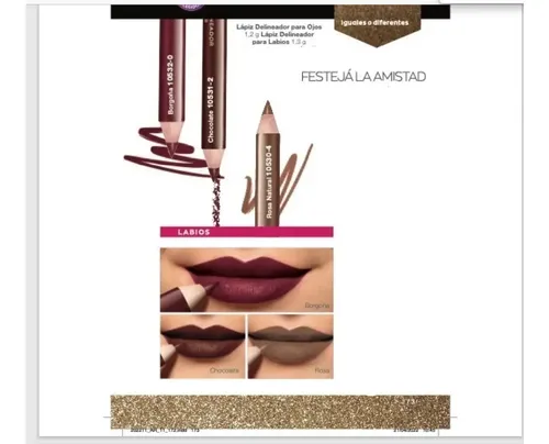 Lapiz Delineador De Labios Color Trend Avon Color Chocolate