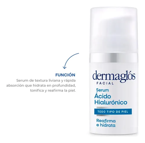 Sérum Facial Dermaglós Ácido Hialurónico X 30 Ml