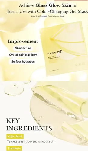 Medicube Mascarilla Facial Kojik Acid 28g Iluminador