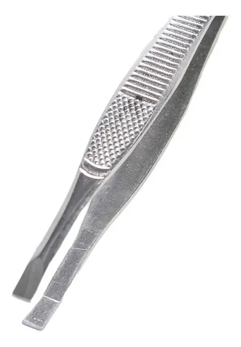 Pinza Depilar Diswald & Co 1931 Punta Plana Acero Inoxidable 7cm